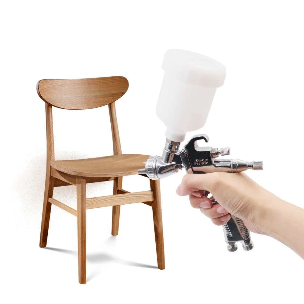 0.8mm Nozzle Hvlp/rp Air Spray Gun Mini Air Paint Spray Guns Airbrush For Crafts, Wall paint, Model repair