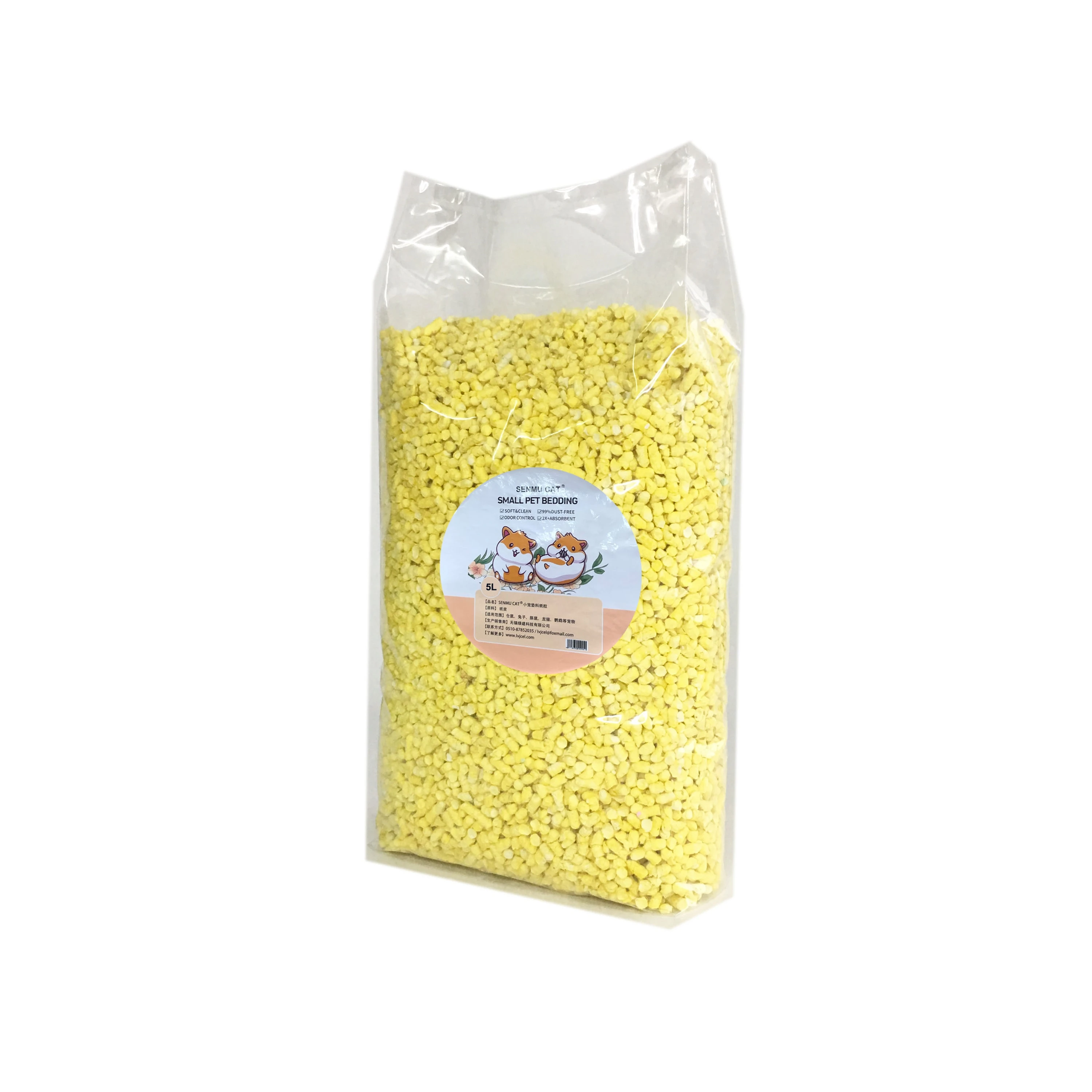 Rabbit Pet Bedding Paper Litter Animal Costume Cages Pet Cages Carriers Corncob Hamster Bedding