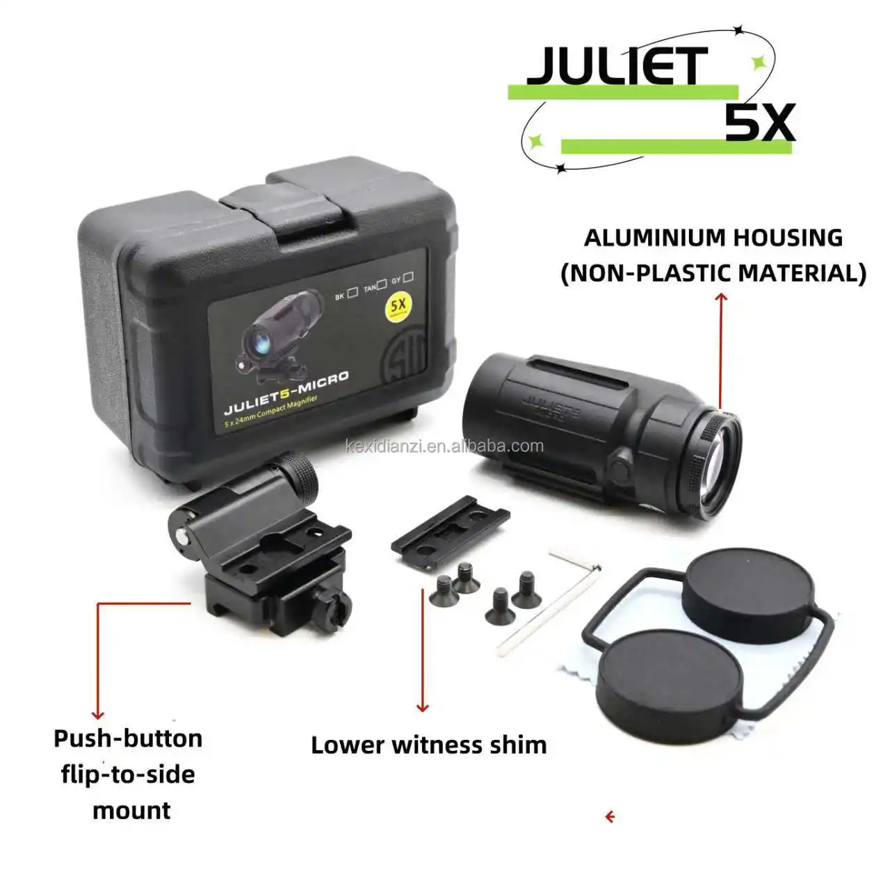 Ультралегкий телескоп Juliet5 Tactica5 X24 мм