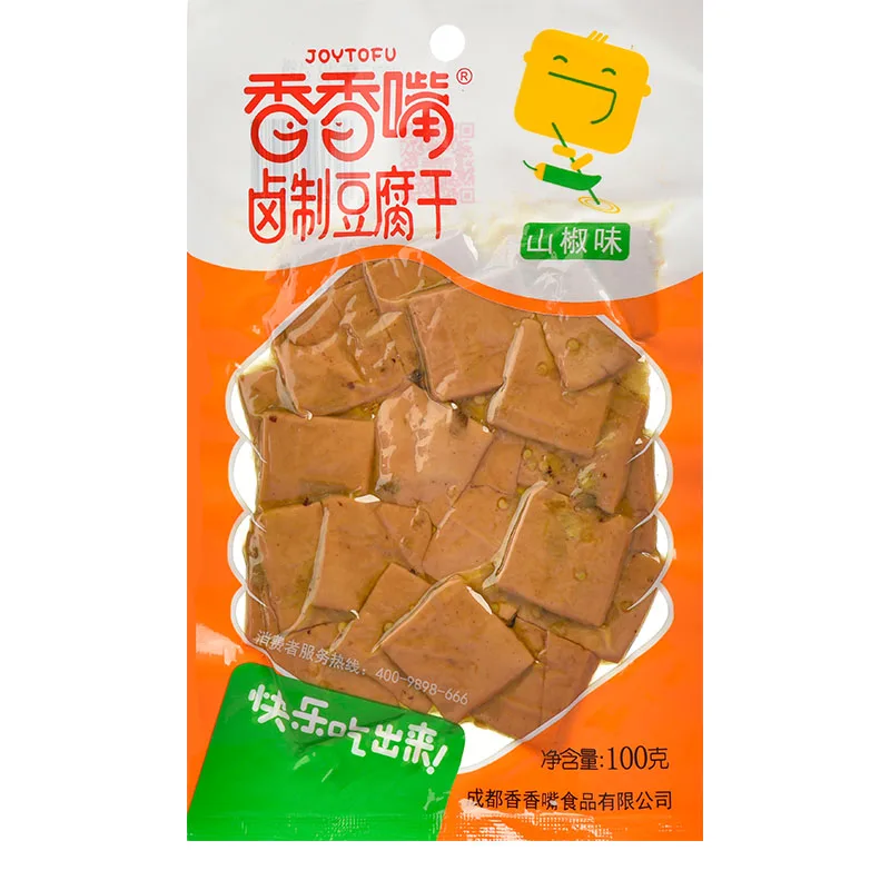 
Xiangxiangzui 100g Dried Bean Curd mixed 4 flavors Tofu snack for Vegetarian Food 
