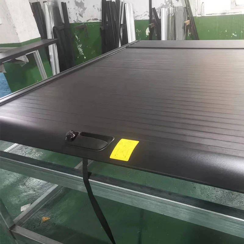 High Quality Aluminum Alloy Pickup Truck Bed Retractable Tonneau Cover For Toyota Tacoma 2022 2023