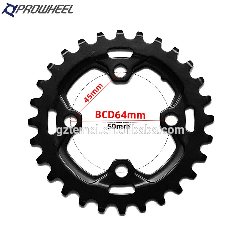  Звездочки для горного велосипеда PROWHEEL 64BCD 104BCD двойная звездочка колеса 26T 28T 36T