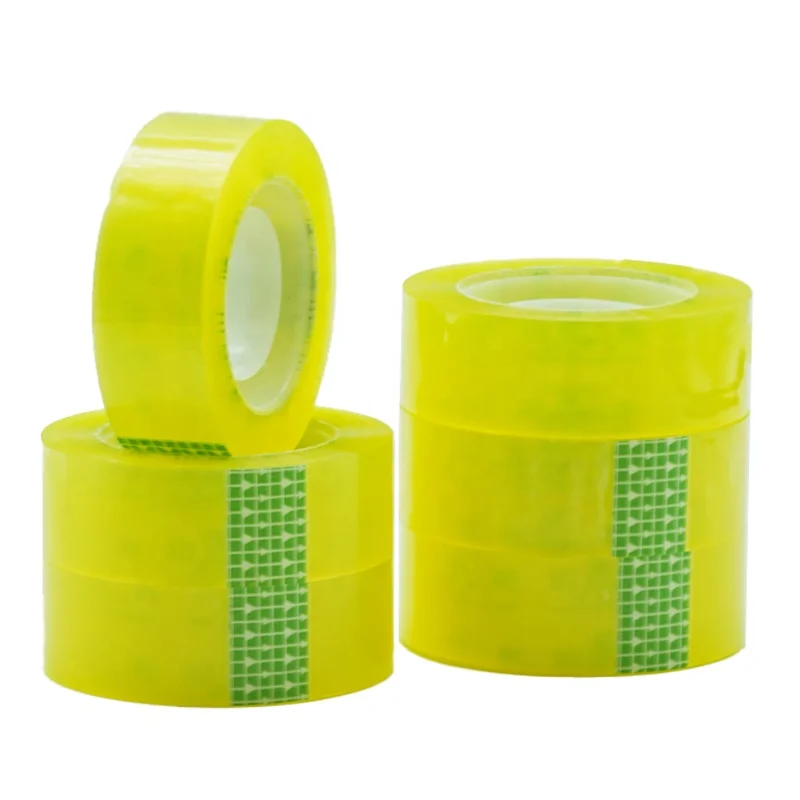Factory Cheap acrylic bopp Office clear tape correction stationery adhesive tape wholesale