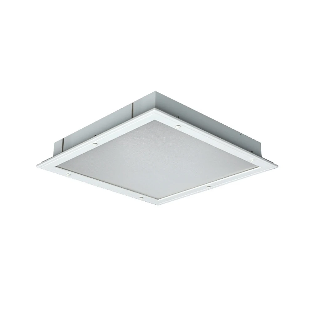 LED waterproof and fireproof panel light high-power embedded hospital clean room dust and anti-static grille light plate