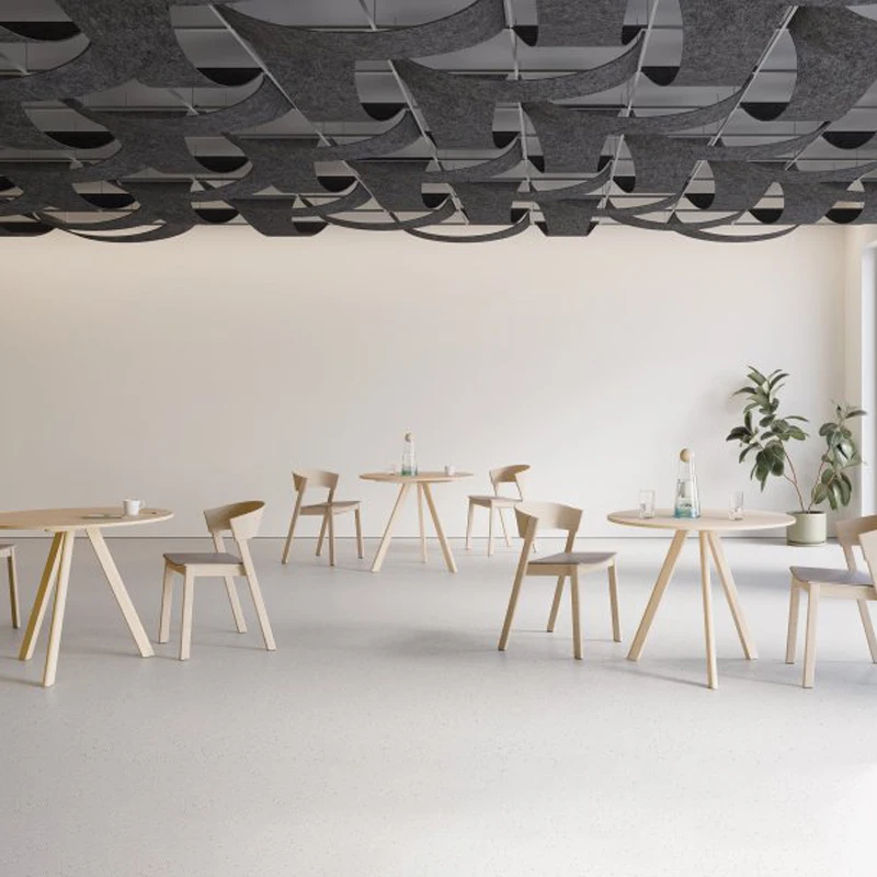 Acoustic Ceiling Baffle noise  high quality pet acoustic ceiling baffles ceiling baffles for noise reduction