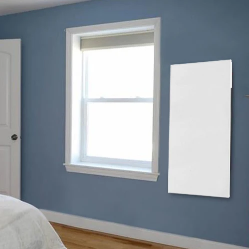 White wall mounted customize picture 24Hrs Digital timer 22 thickness aluminum housing infrared carbon crystal panel room heater