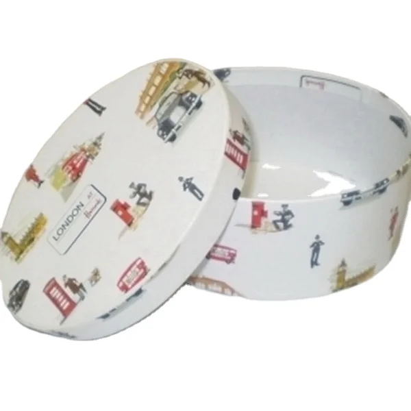 
 Печатная бумага, картонная упаковка, круглые коробки  