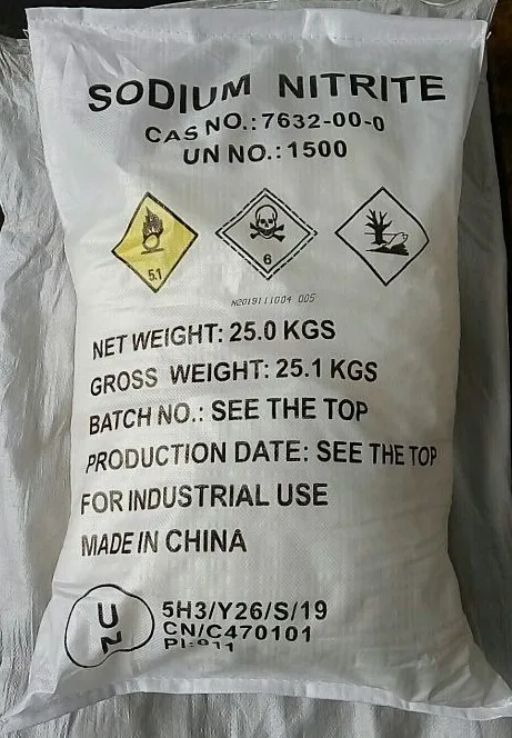 Huaqiang chemical Sodium Nitrite 98% CAS  7632-00-0