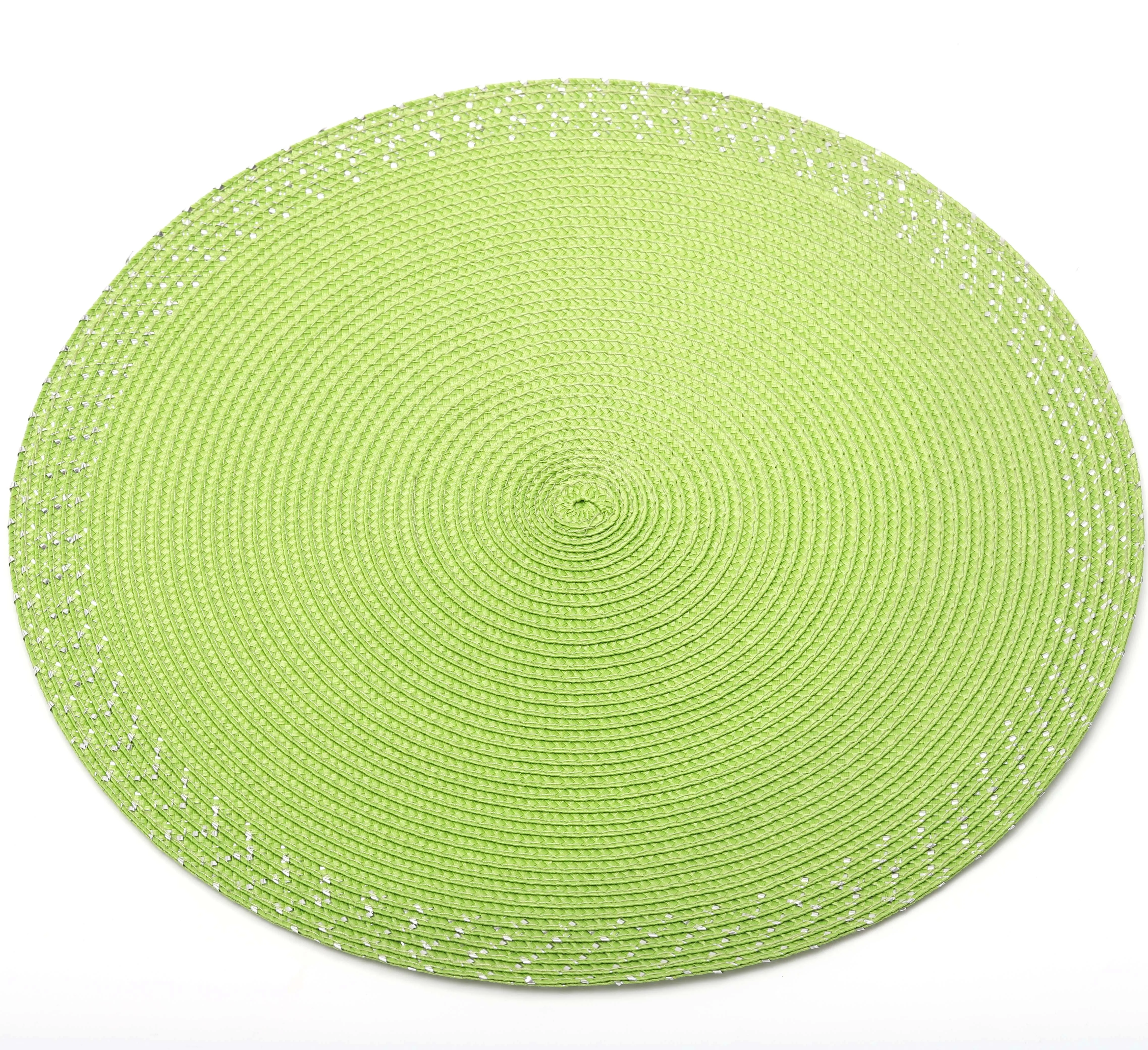Modern unique personalised plastic tray place mat placemats pp set for kids gold plastic hardboard reusable table mat placemat