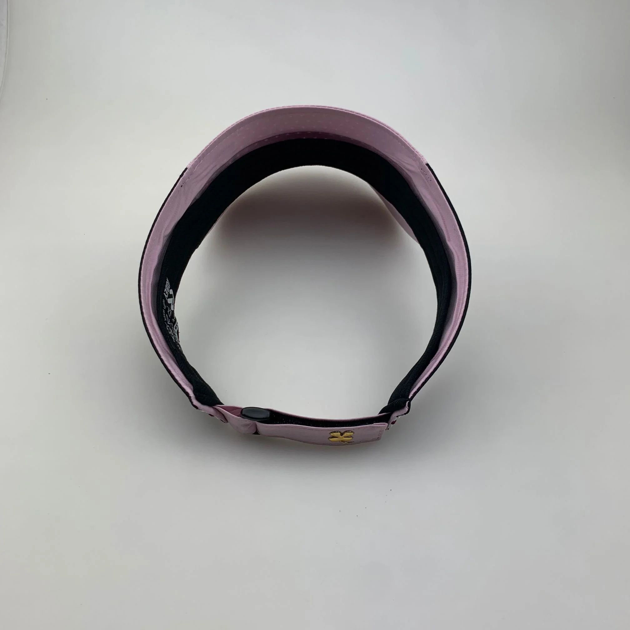 Wholesale Custom TPU hot pressing Logo  Outdoor Visor Beach Adjustable Sun Cap Visor Hats lasor hole tennis hat cap