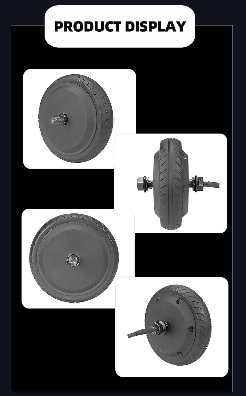 Faradyi High Gear Motor 12v 3000w Electric Tricycle Conversion Kit Wheelchair Hub Motor With Electromagnetic