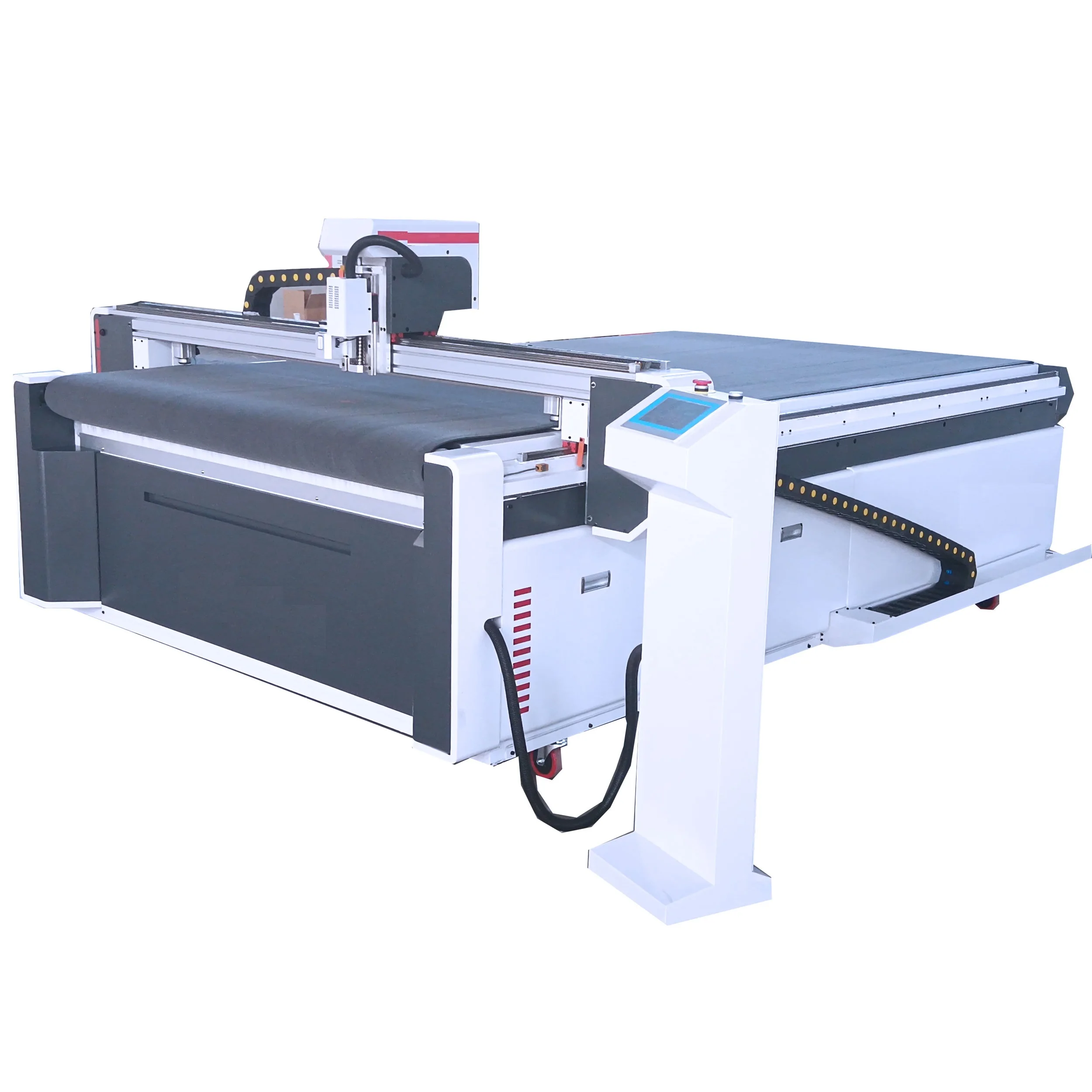 Automatic CNC plotter Oscillating Knife Cutting Fabric Leather  cloth cutting machine (1600438040738)