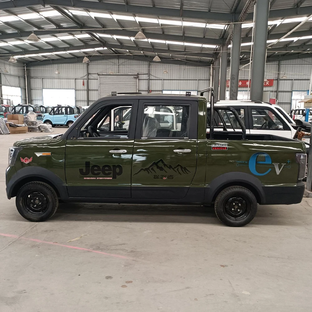 2022 hot sale 64v new energy electric pickup truck hybrid car truck fast chinese cheap electric car new cars  electric family