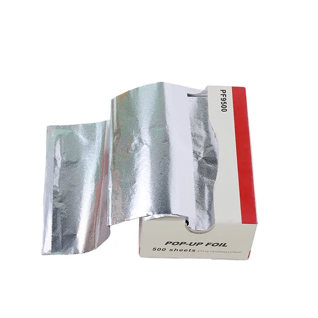 Hair Salon Pop Up Aluminum Foil Sheets Hairdressing