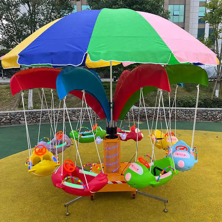 Cheap price swing flying fish kids amusement park ride