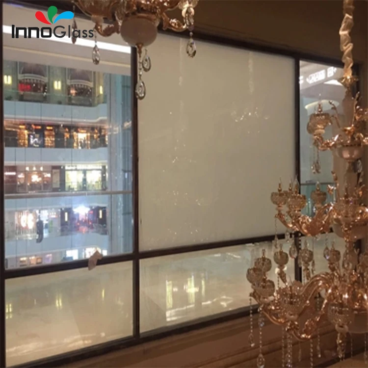 Hot Sale Milky White Liquid Crystal Smart Tinting film Transparent Color Magic PDLC Film For Building Window Glasses