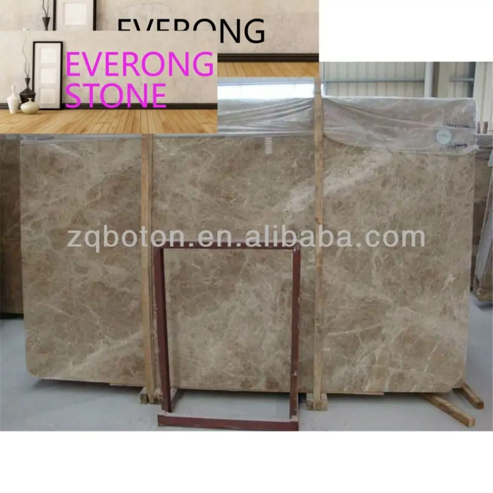 Natural Stone Interior Design Light Emperador Brown Marble Window Sill Slabs