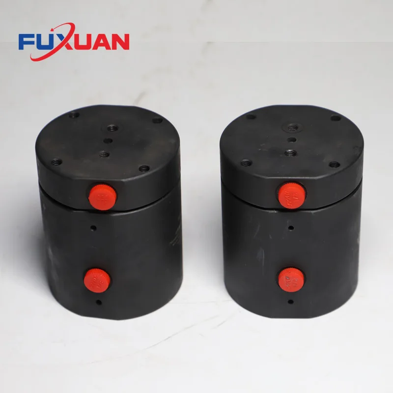 Compact type Oil and gas coolant multi-channel Rotary Union 2 multi-pass rotary joint