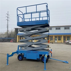 Promotional 6m 8m 10m 12m 14m Mobile Lifter Scaffolding Electric Hydraulic Scissor Lift Tables