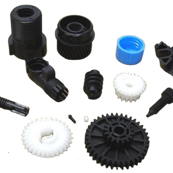 Hot sale Custom precision CNC plastic injection molding manufacturer nylon abs rubber injection molded service plastic parts