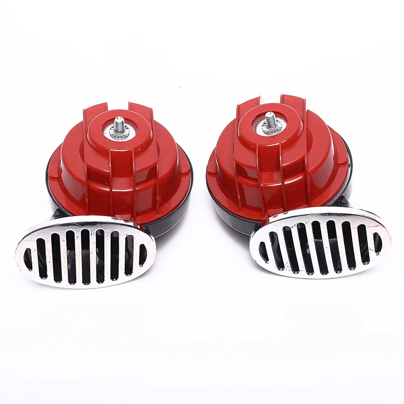 Manufacture Customized 90MM klaxon moto 110dB H:510Hz L:410Hz car snail horn