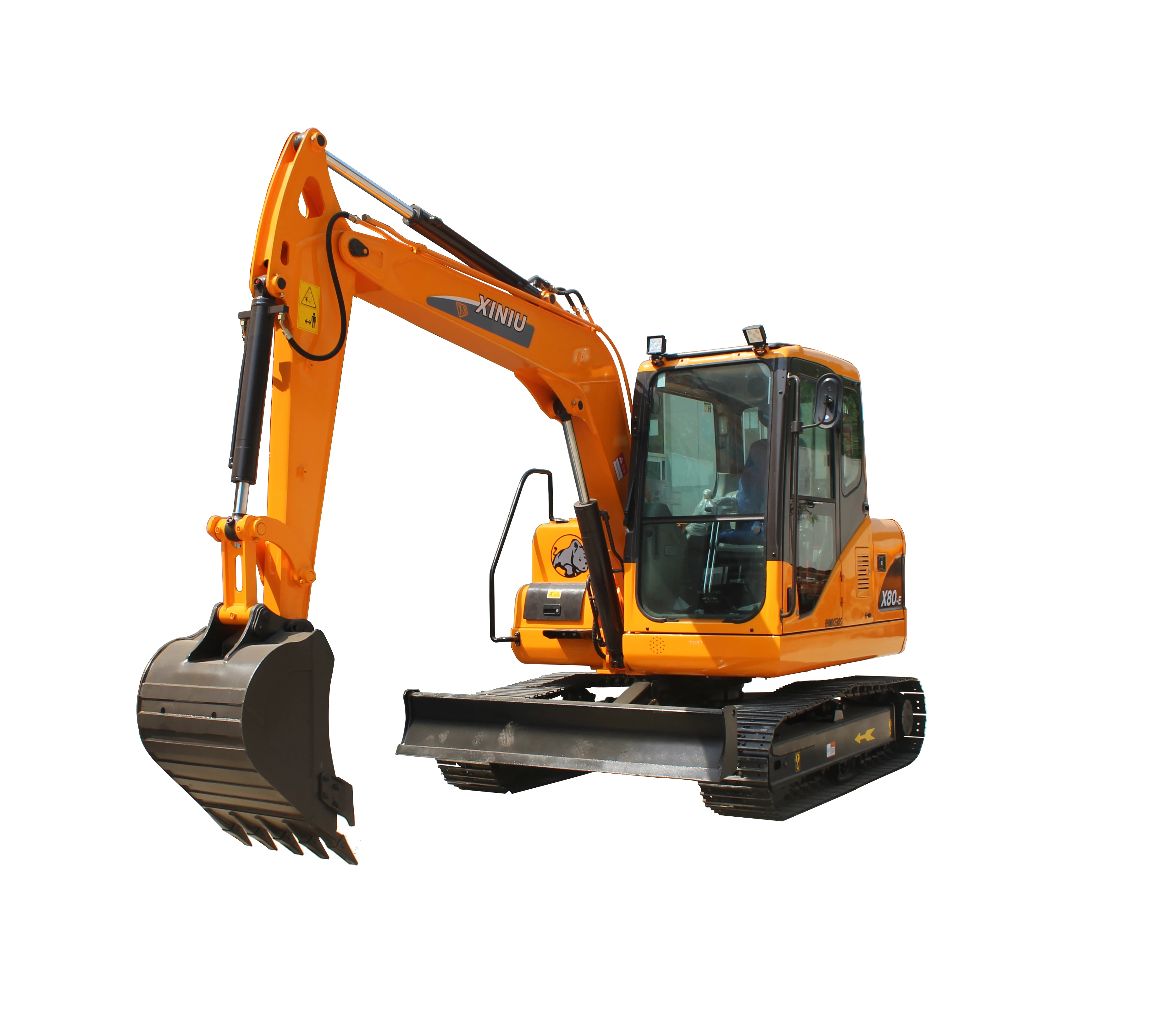  Носорог XN80E австралийские популярные строительные экскаваторы 7T строительное оборудование Гусеничные