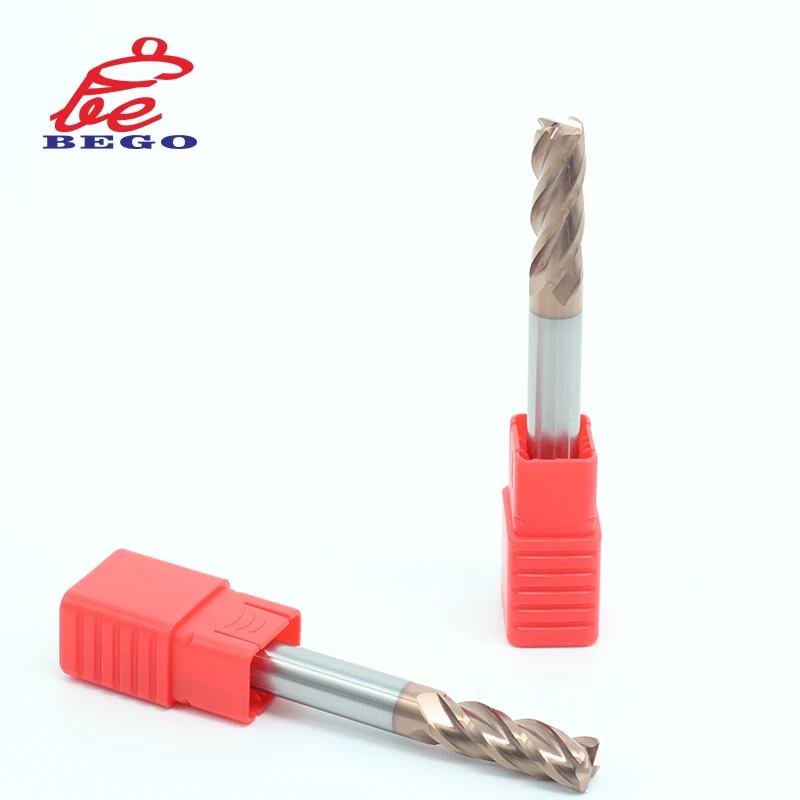 High Speed CNC Milling Corner Radius Cutters Multi-Flut End Mills Roughing Router Bits Cutter 4 Flutes