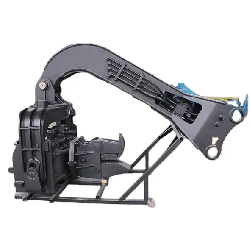 Excavator mounted hydraulic vibratory hammer Excavator mounted hydraulic pile hammer