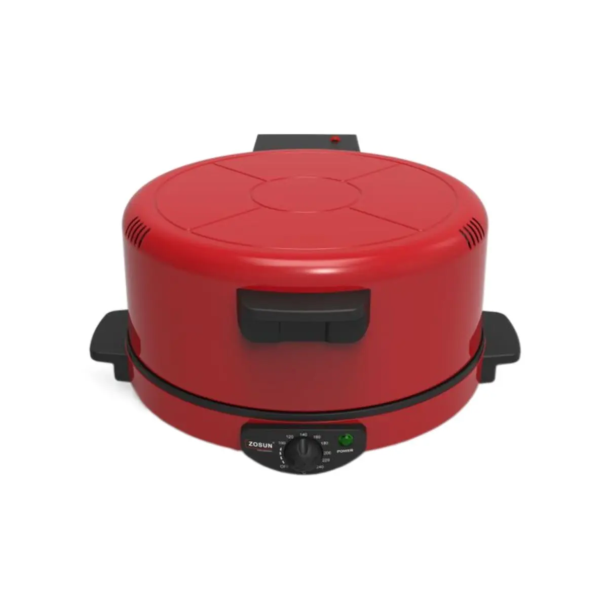 Stainless Steel Non Stick Easy Cleaning Electric Home Use Arabic Bread Pizza Pita Maker Cooker With Temperature Control Window