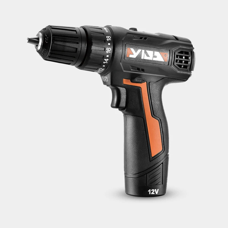 
YIDA Brand Economical Lithium Drill&driver 12V YDZ02-12 1.5Ah Portable Cordless Driver Drill Screwdrivers 