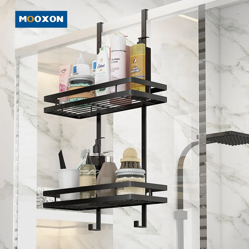 Подвесная полка для ванной комнаты, полки из нержавеющей стали для хранения шампуня, мыла