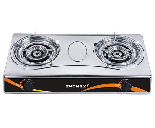 Nigeria stainless steel cooktop CKD gas cooker two burner gas stove High Quality Home Cooking Appliance Cooker