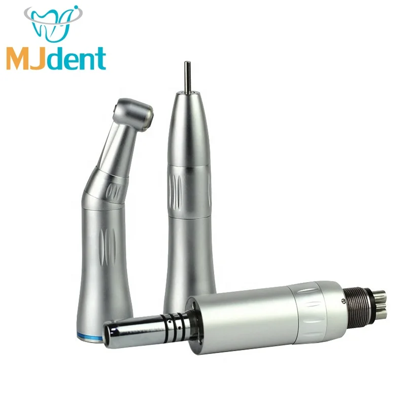 Push button 1:1 Inner Water Spray Low Speed Handpiece Dentist Tool Contra Angle Handpiece CE