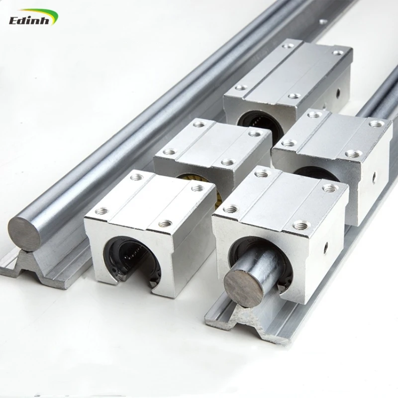 Router Sled Aluminum SBR 20 SBR16SUU SBR30 SBR50 1300mm 1600mm Polished Linear Guide Rail With Support