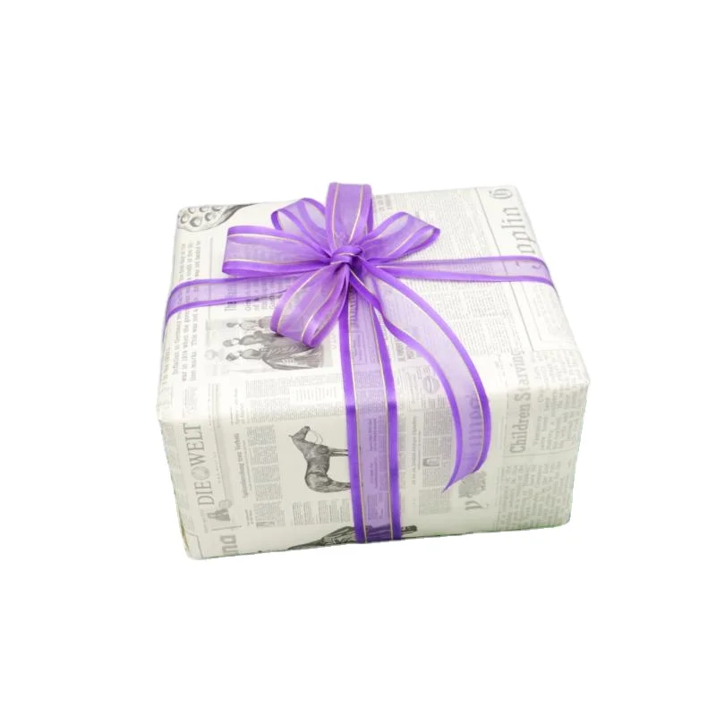 Fancy Gift Wrapping Ribbon Bows Custom self adhesive Ribbon Bow for Gift Decoration Pre tied Satin Ribbon Bows