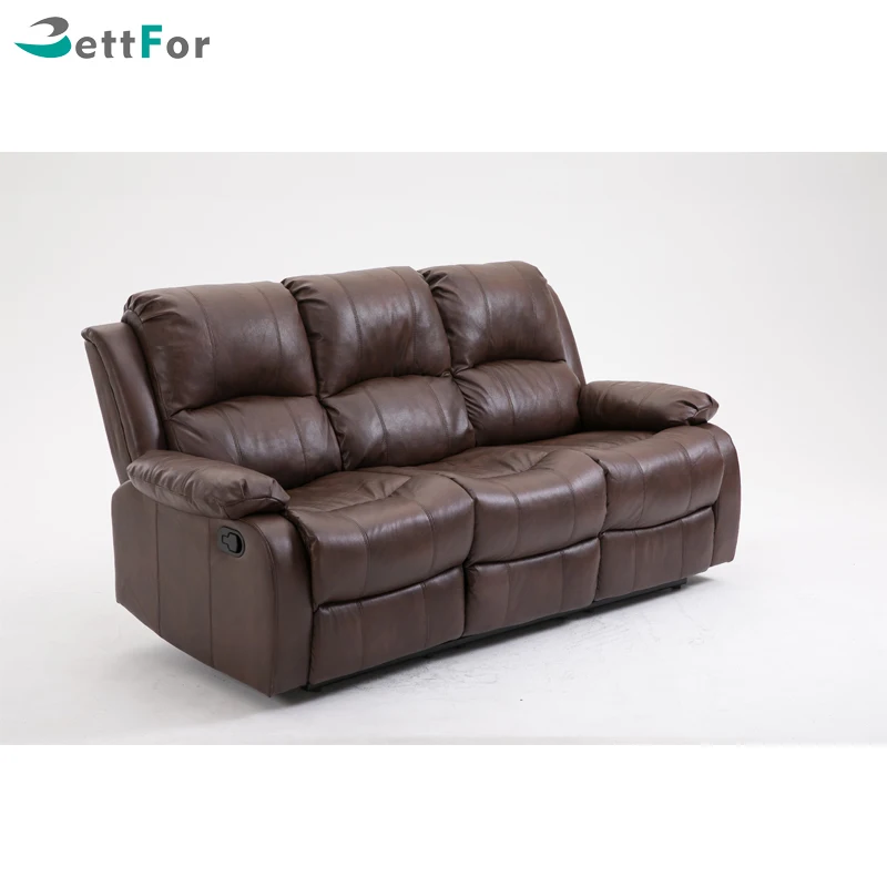 
Hot-selling living room leather recliner sofa set modern 
