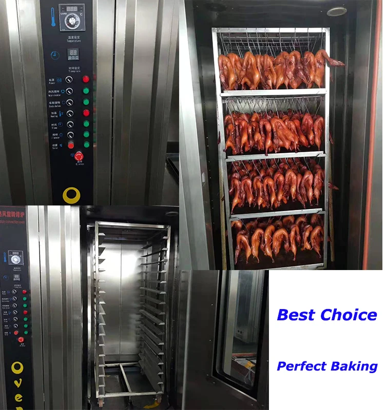 Полностью автоматическая вращающаяся дизельная духовка для выпечки, вращающаяся духовка для выпечки