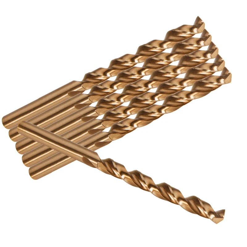 ZLY TOOLS Hss M35 Cobalt 5% Parallel Shank Twist Drill Bits For Stainless Steel/steel/metal