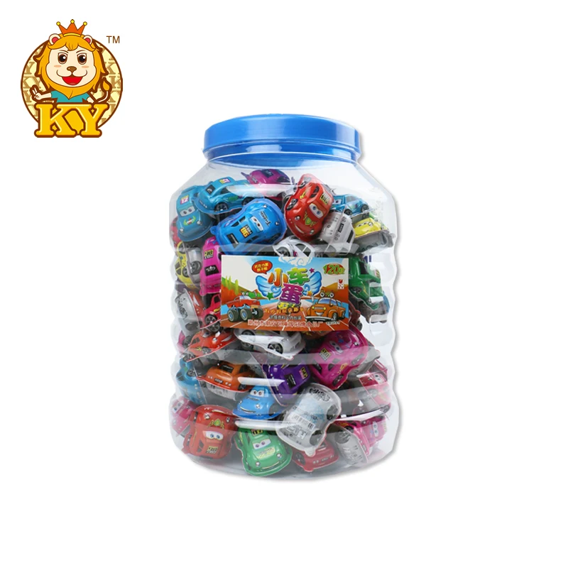 Wholesale custom funny car shaped chocolate biscuits candy for kids