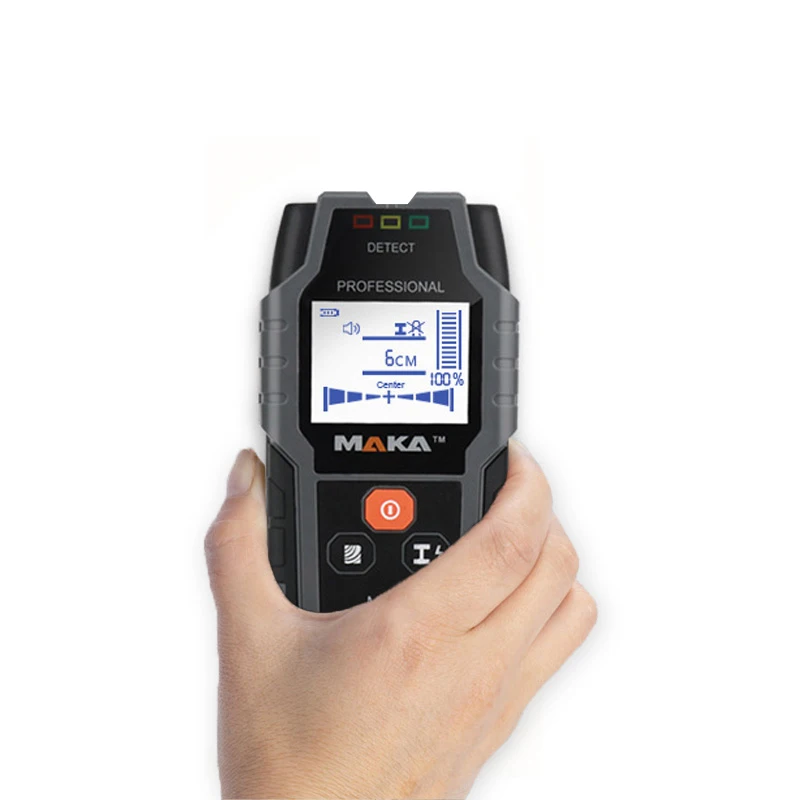 Портативный Ручной металлодетектор для обнаружения стен детектор утечки воды