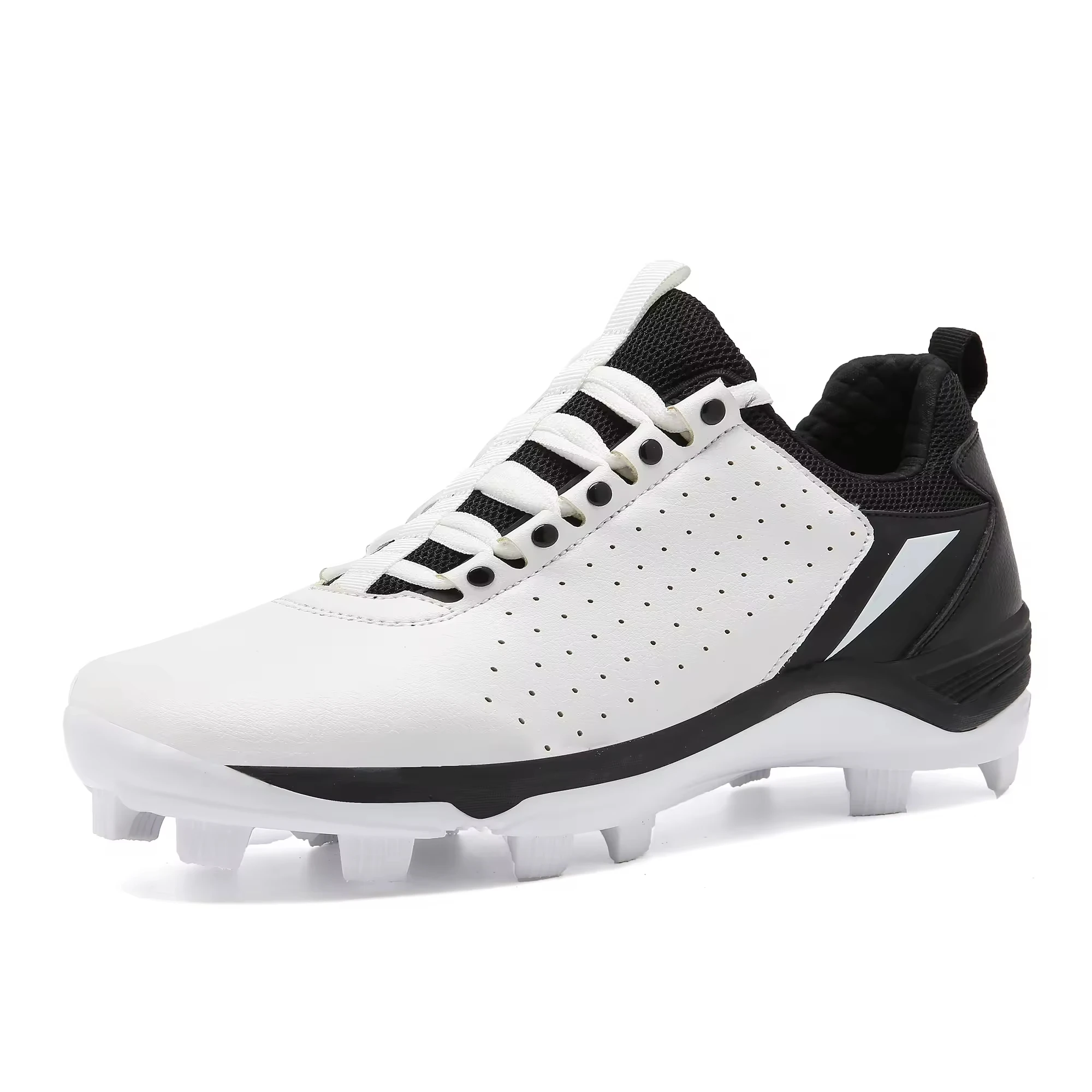 Manufacturing Baseball Shoe Cleats Turf Kids Faux Leather Cleat De Spike Baseball Shoes For men