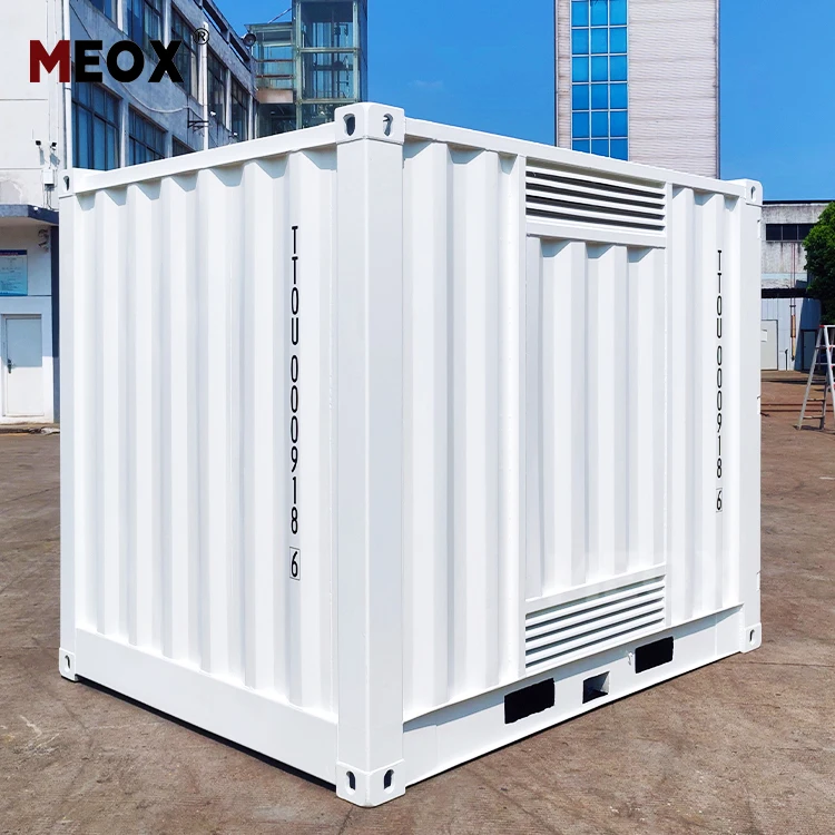 MEOX Custom 8ft 9ft 10ft Cheap Price Transporting Open Side Warehouse Dangerous Goods Storage Shipping Container with Doors