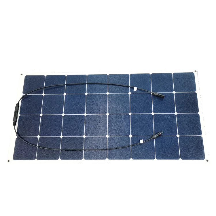 Boat Yacht Marine Camper Van Use OEM Paneles Solares Mini Thin Film Flexibles ETFE Solar panel 100W 120W