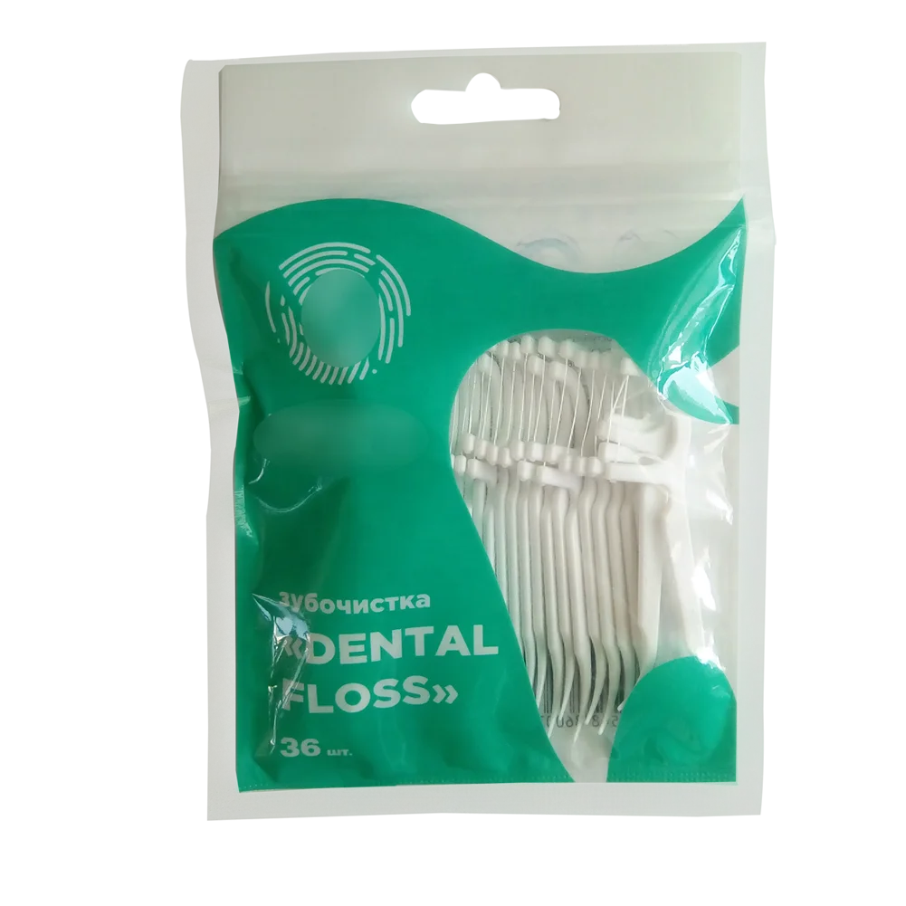 Factory Outlet Supply Bulk Pack Bamboo Floss for Oral Care and Orthodontic Floss Dental Floss Pick 50pcs