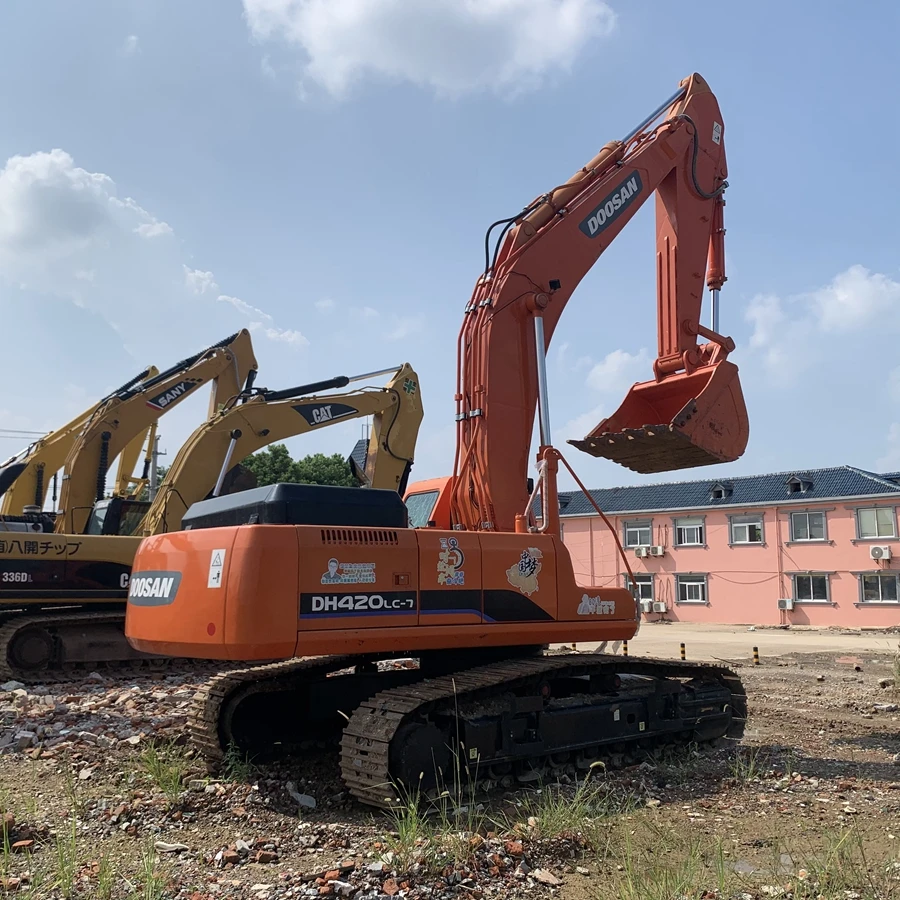 High Selling Great Class Crawler DOOSAN DH420LC-7 DH420LC Construction Machine Used Excavators