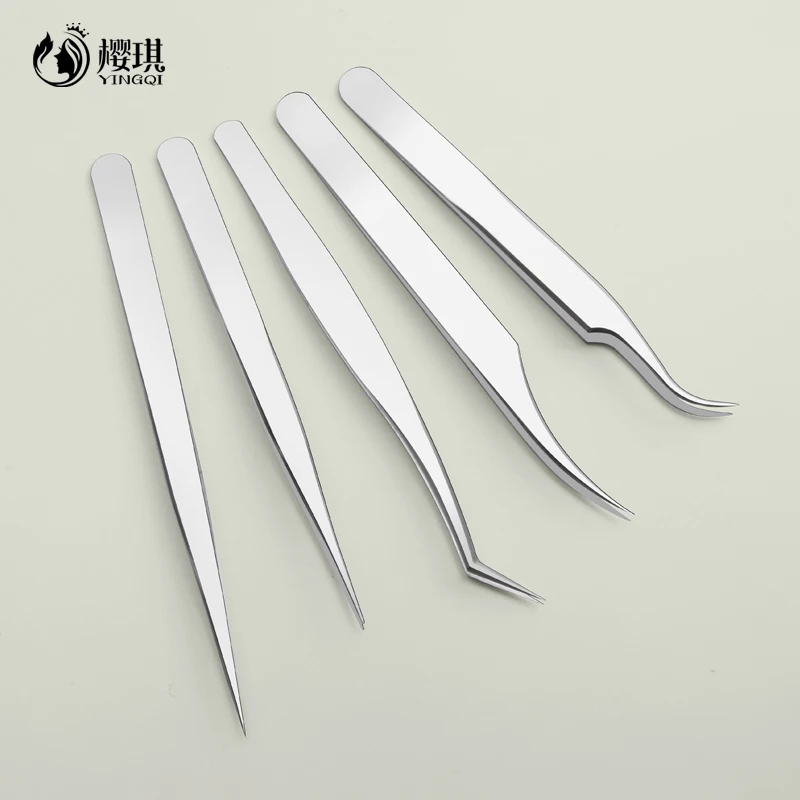 Top Shape Tweezers Nano Tip Volume Eyelash Tweezer For Electronic Components Mobile Phone Watch Repair Mechanic Tweezers
