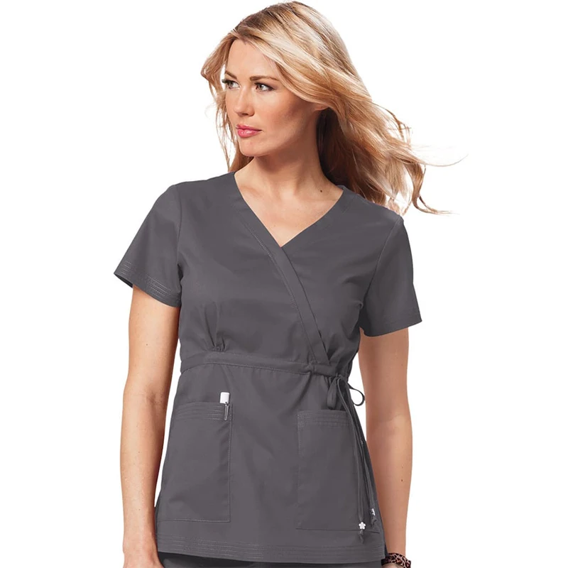High Quality Medical Nursing Scrubs Sets Stretch Plus Sizes Comfortable Hospital Uniform