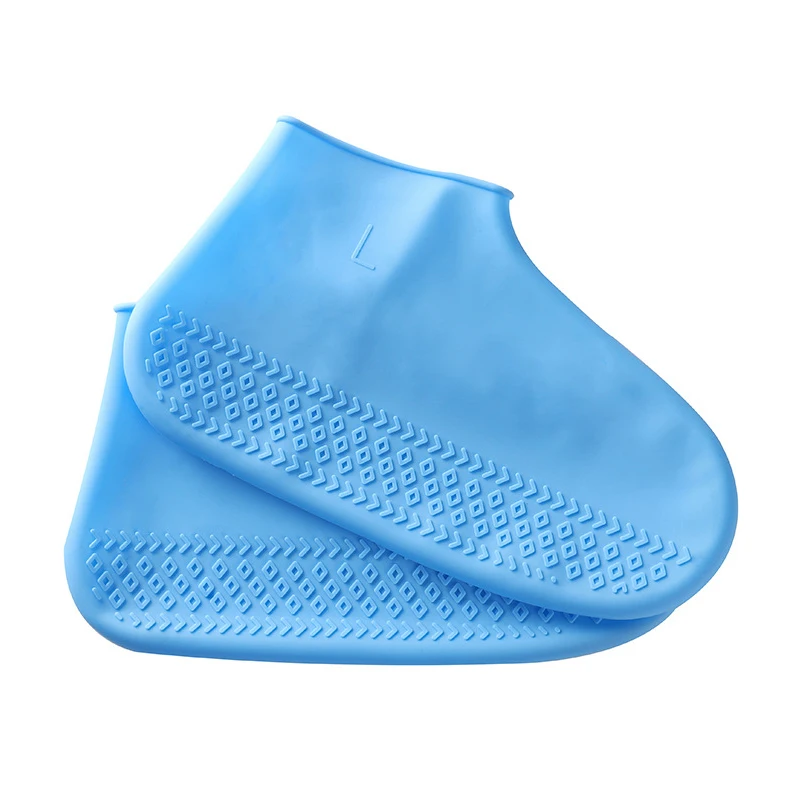 High quality reusable non-slip waterproof silicone rubber rain shoe cover