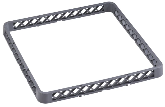 Multifunctional 100 Extender Full-size Plastic & Gray Glass Rack Dish Flatware Storage Holders 25 Compartment Kitchen Rack