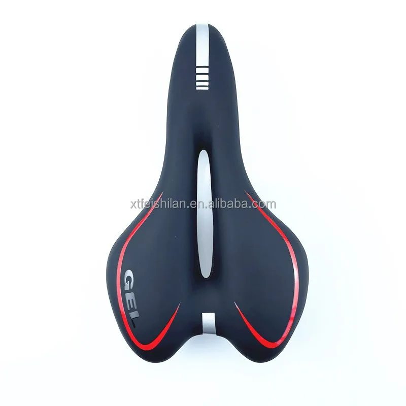 Mountain bike Breathable Road Racing Bike Saddle Waterproof PU Leather Comfortable Saddle